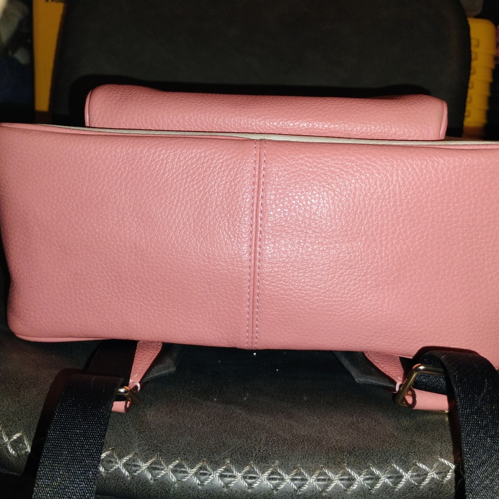 Coach Pink and Cream Women's Backpack and Wallet Set - Picture 6 of 8